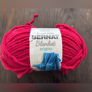 Bernat Bright Race Car Red